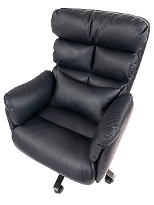 Офисное кресло CHAIRMAN 433, экокожа, черный